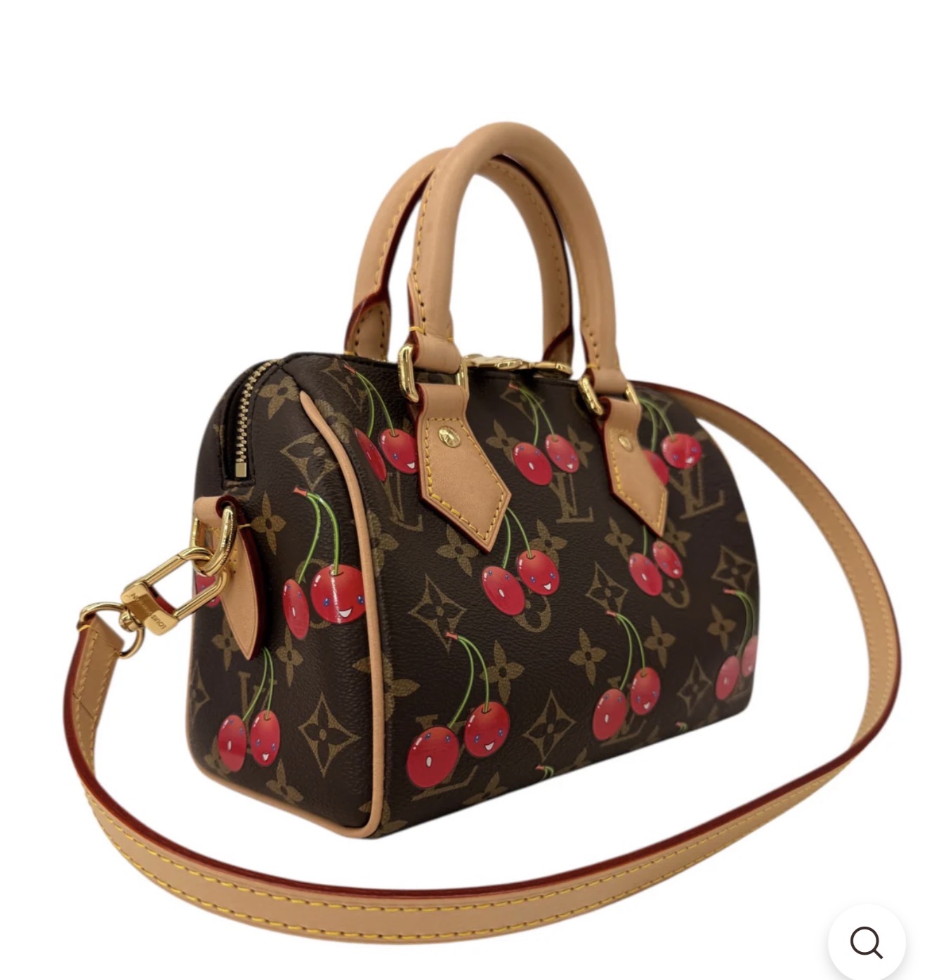 Louis Vuitton x Takashi Murakami Monogram Cerises Speedy Bandoulière 20 thumbnail 2