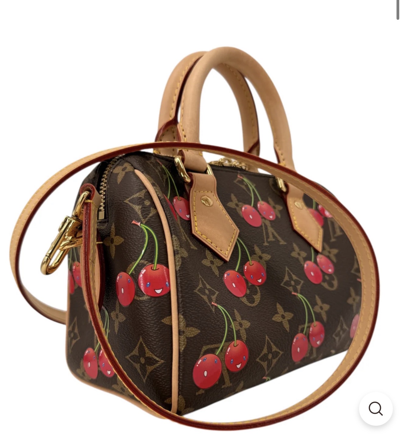 Louis Vuitton x Takashi Murakami Monogram Cerises Speedy Bandoulière 20 thumbnail 5