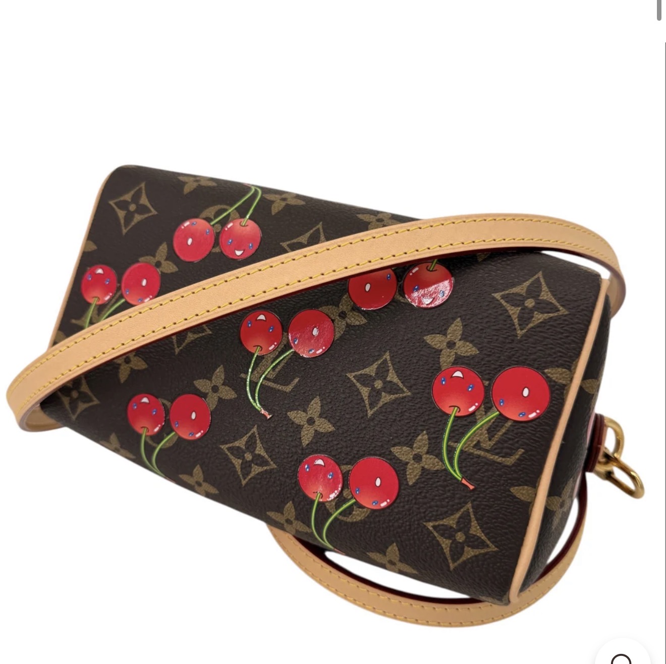 Louis Vuitton x Takashi Murakami Monogram Cerises Speedy Bandoulière 20 thumbnail 7