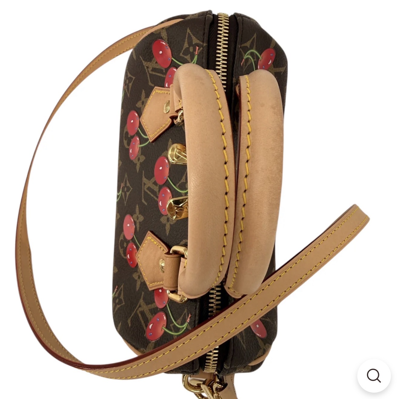 Louis Vuitton x Takashi Murakami Monogram Cerises Speedy Bandoulière 20 thumbnail 8