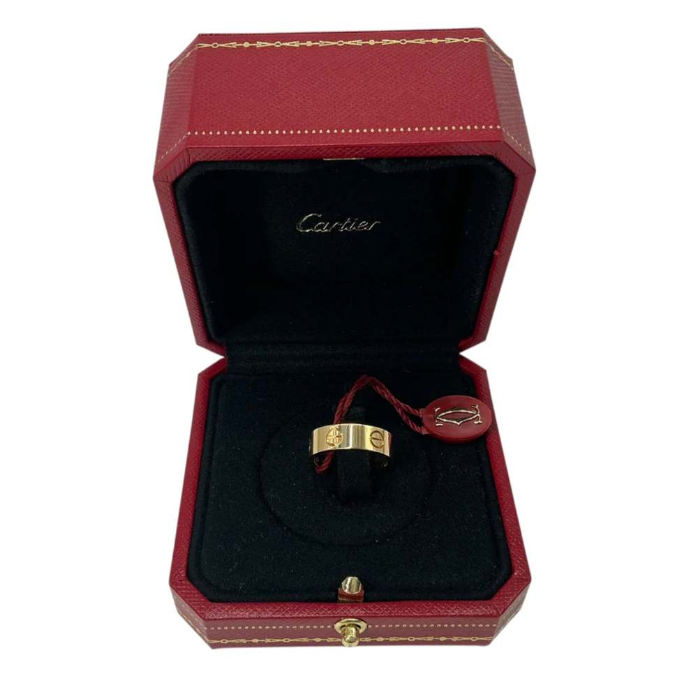 Cartier LOVE Ring Classic Model in 18K yellow gold