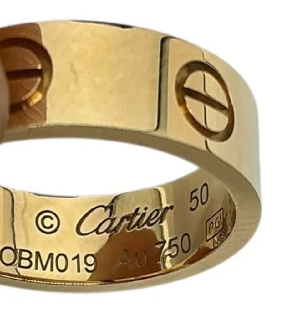 Cartier LOVE Ring Classic Model in 18K yellow gold thumbnail 5
