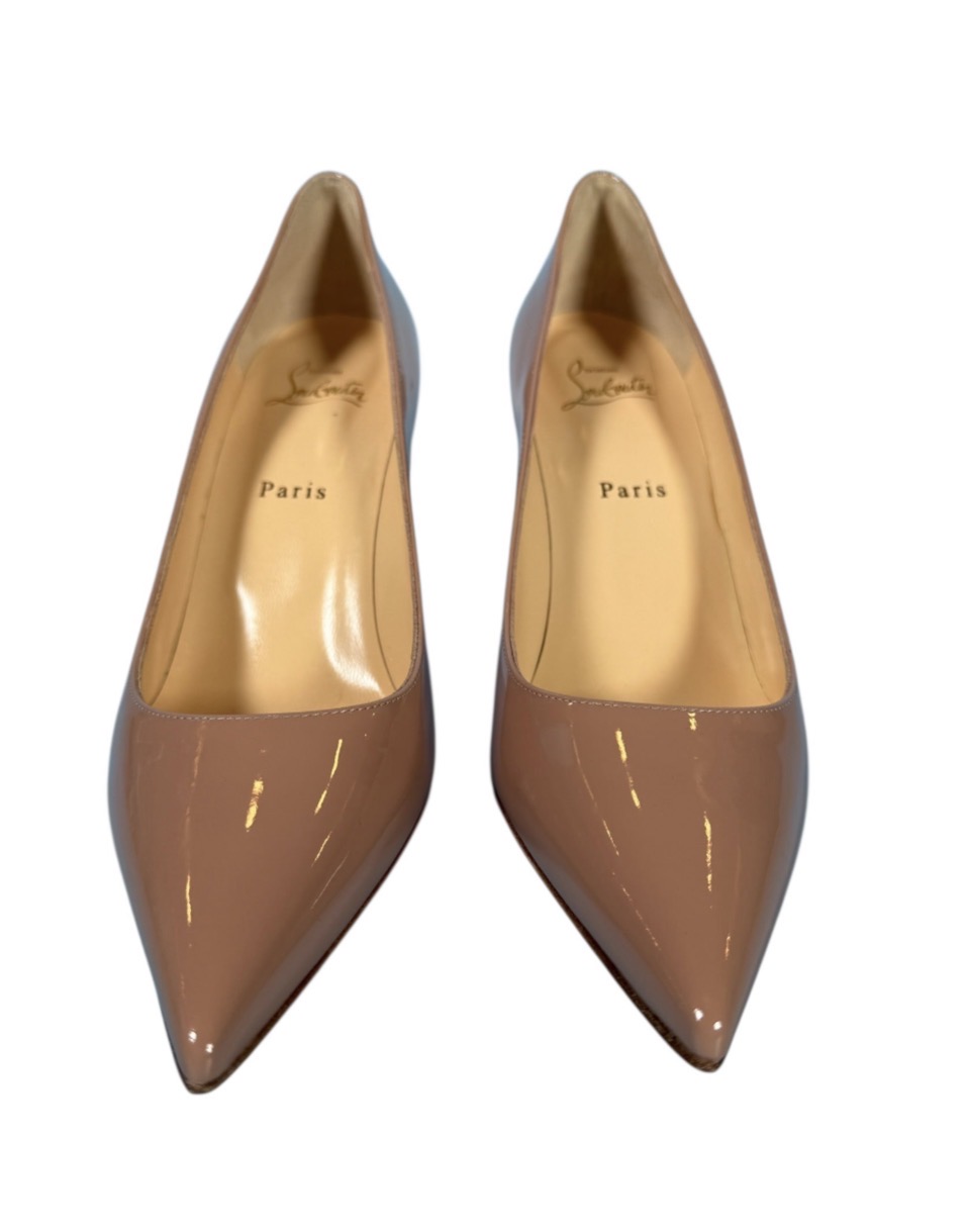 Christian Louboutin Kate 85 Patent Leather Pumps thumbnail 2