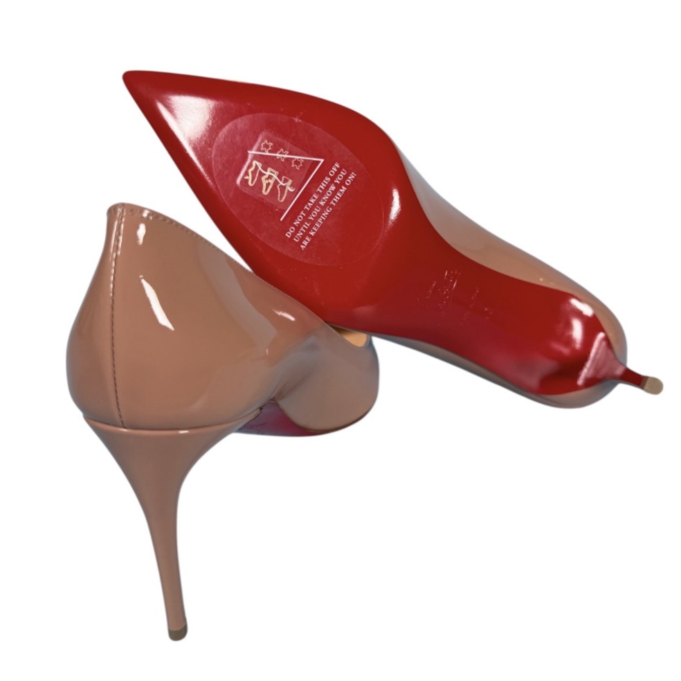 Christian Louboutin Kate 85 Patent Leather Pumps thumbnail 5